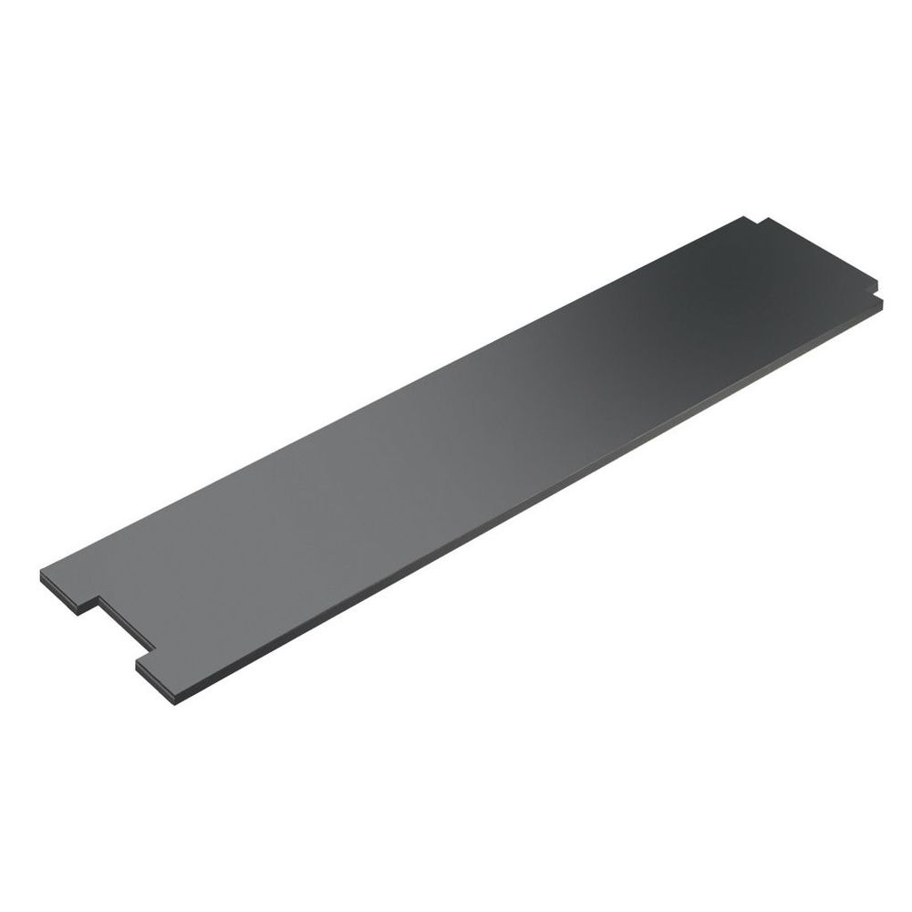 Cal-Mil Midnight Rectangular Shelf for Interlink Elevation Risers, 7 x 32 x .25 inch -- 3 per case