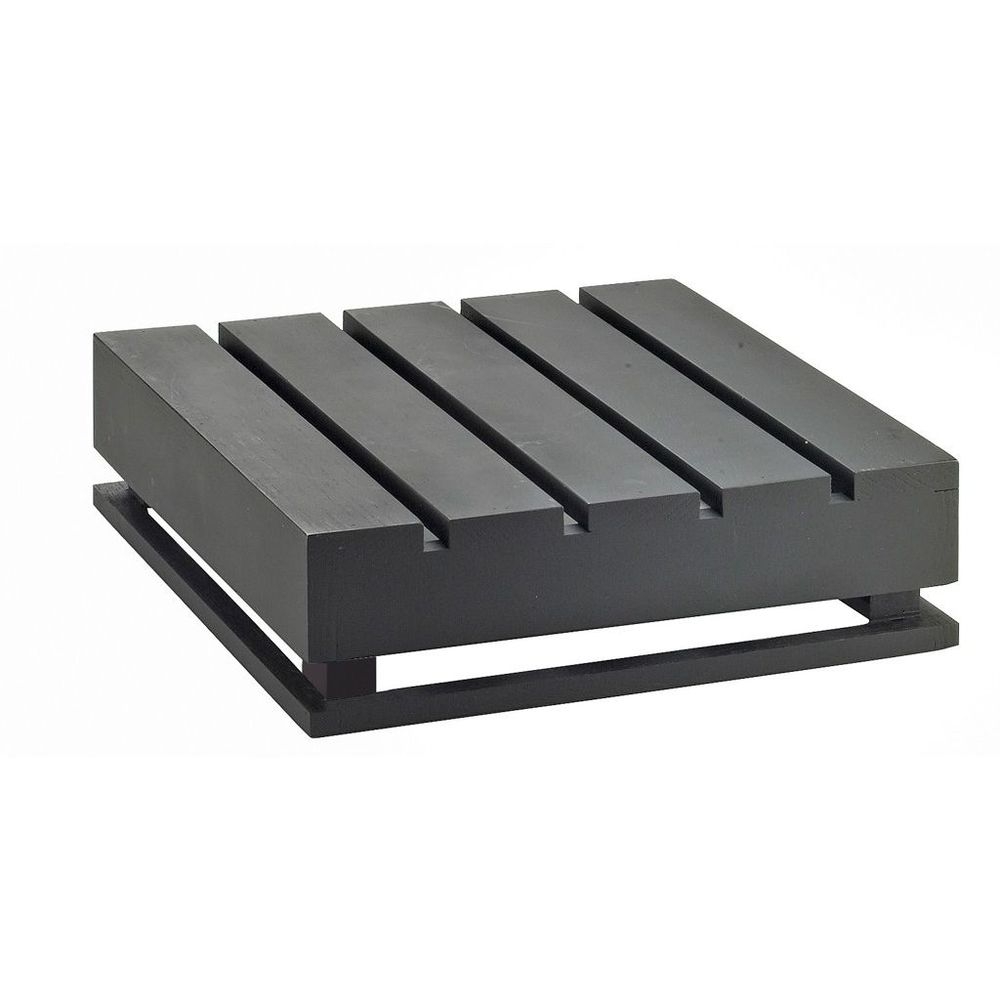 Cal-Mil Midnight Bamboo Crate Riser, 12 x 12 x 4 inch