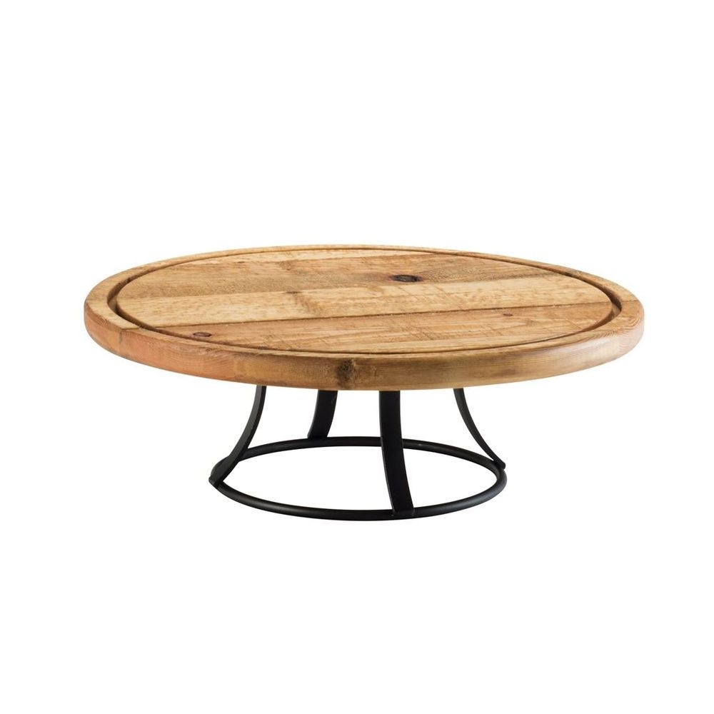 Cal-Mil Madera Wood Cake Pedestal, 13.5 x 3.5 x 4.5 inch