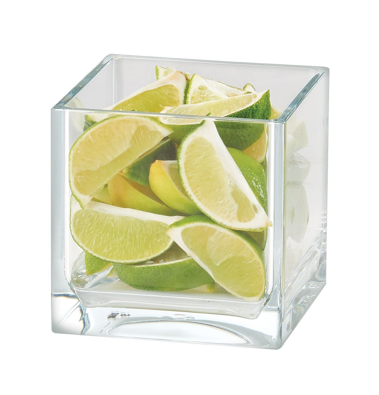 Cal Mil Polycarbonate Jar Only, 4 inch Width x 4 inch Depth x 4 inch Height -- 3 per case