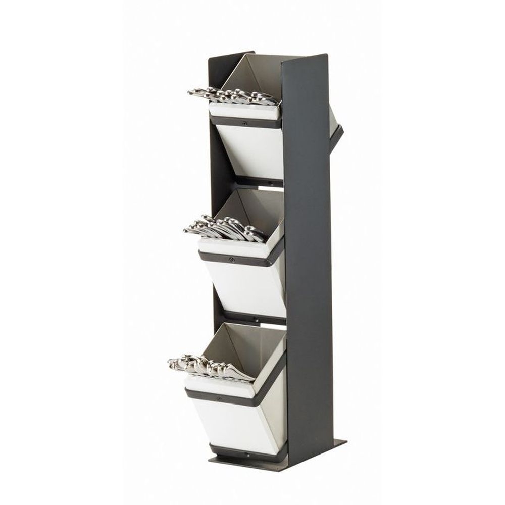 Cal-Mil Monterey 3 Tier Utensil Holder, 4.5 x 7 x 21 inch