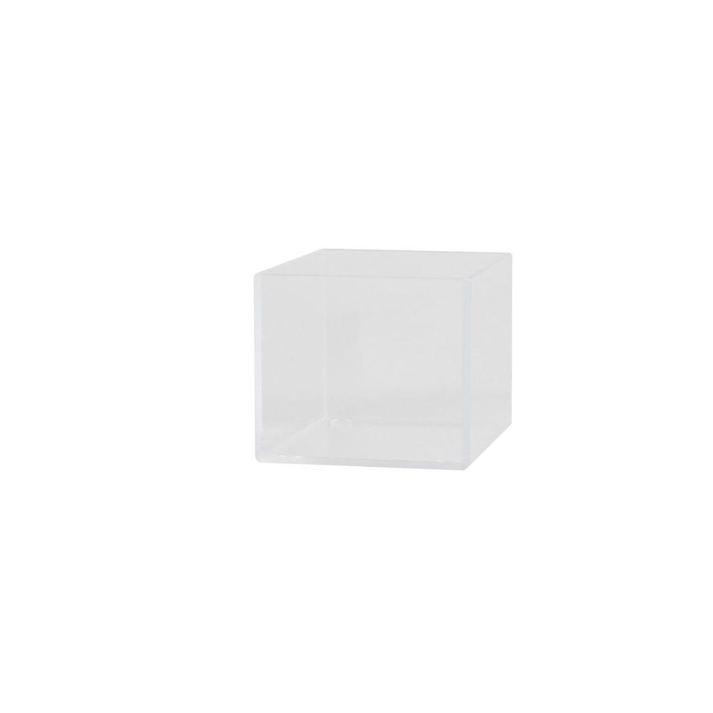 Cal-Mil Modular Clear Acrylic Display Box, 4 inch Width x 4 inch Depth x 4 inch Height -- 4 per case