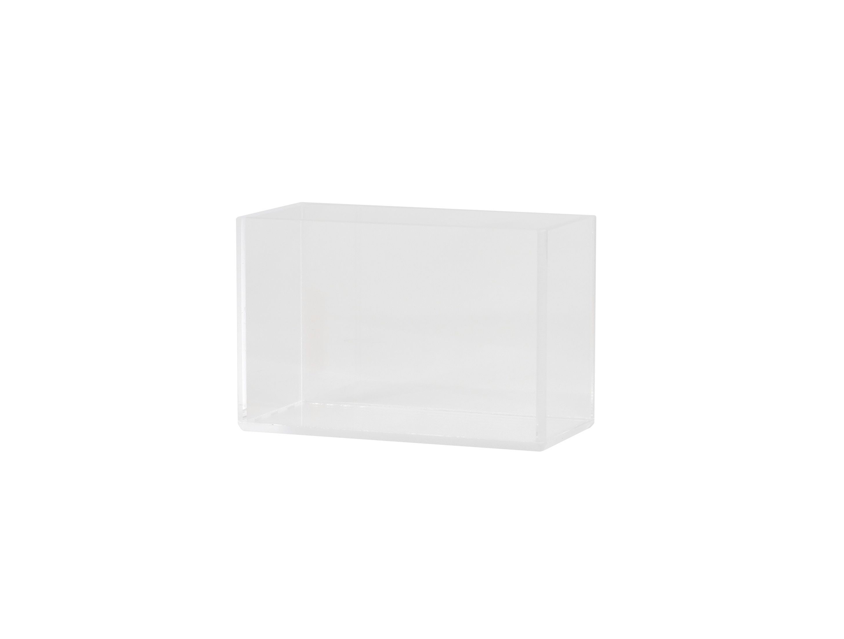Cal Mil Modular Clear Acrylic Display Box, 6 inch Width x 3 inch Depth x 4 inch Height -- 4 per case
