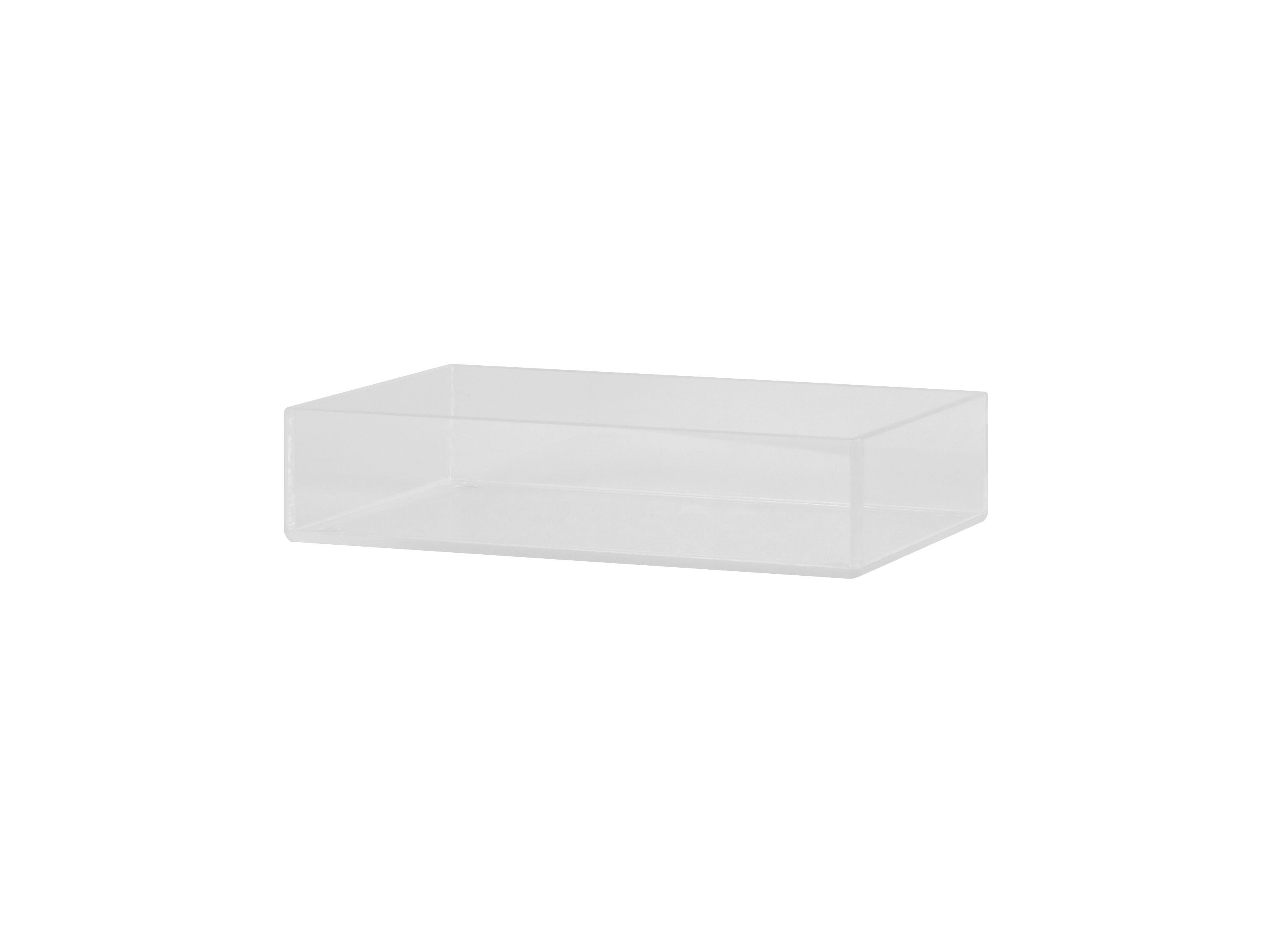 Cal Mil Modular Clear Acrylic Display Box, 6 inch Width x 9 inch Depth x 2 inch Height