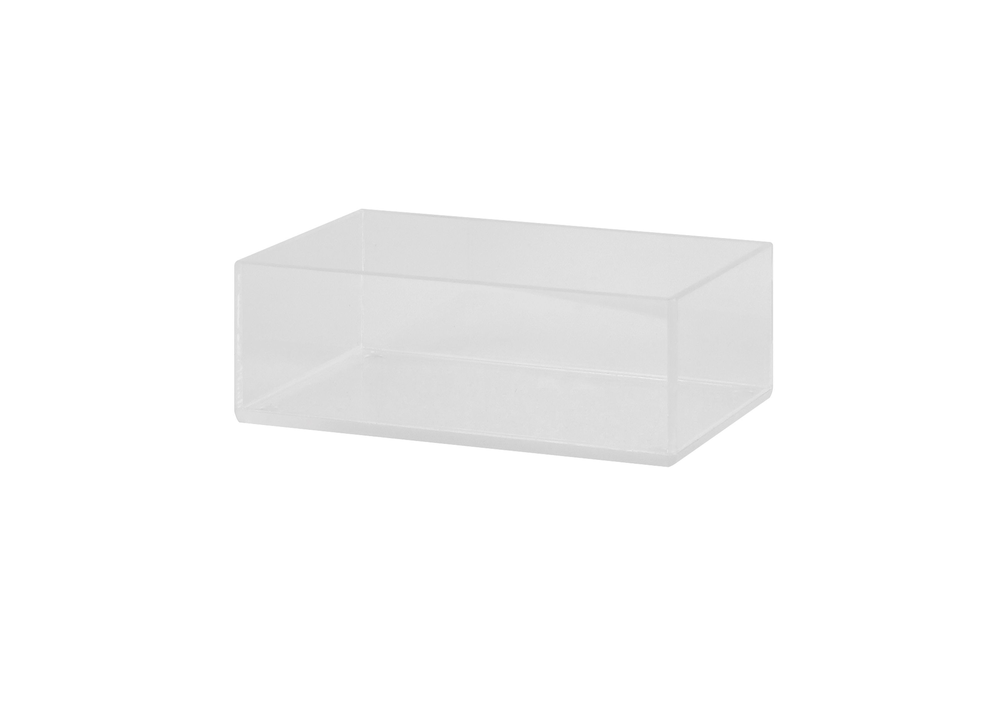 Cal Mil Modular Clear Acrylic Display Box, 6 inch Width x 9 inch Depth x 4 inch Height