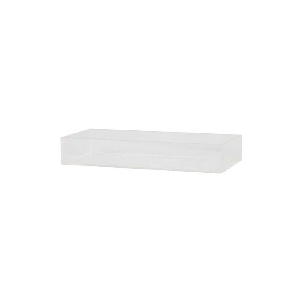 Cal-Mil Modular Clear Acrylic Display Box, 6 inch Width x 12 inch Depth x 2 inch Height -- 4 per case