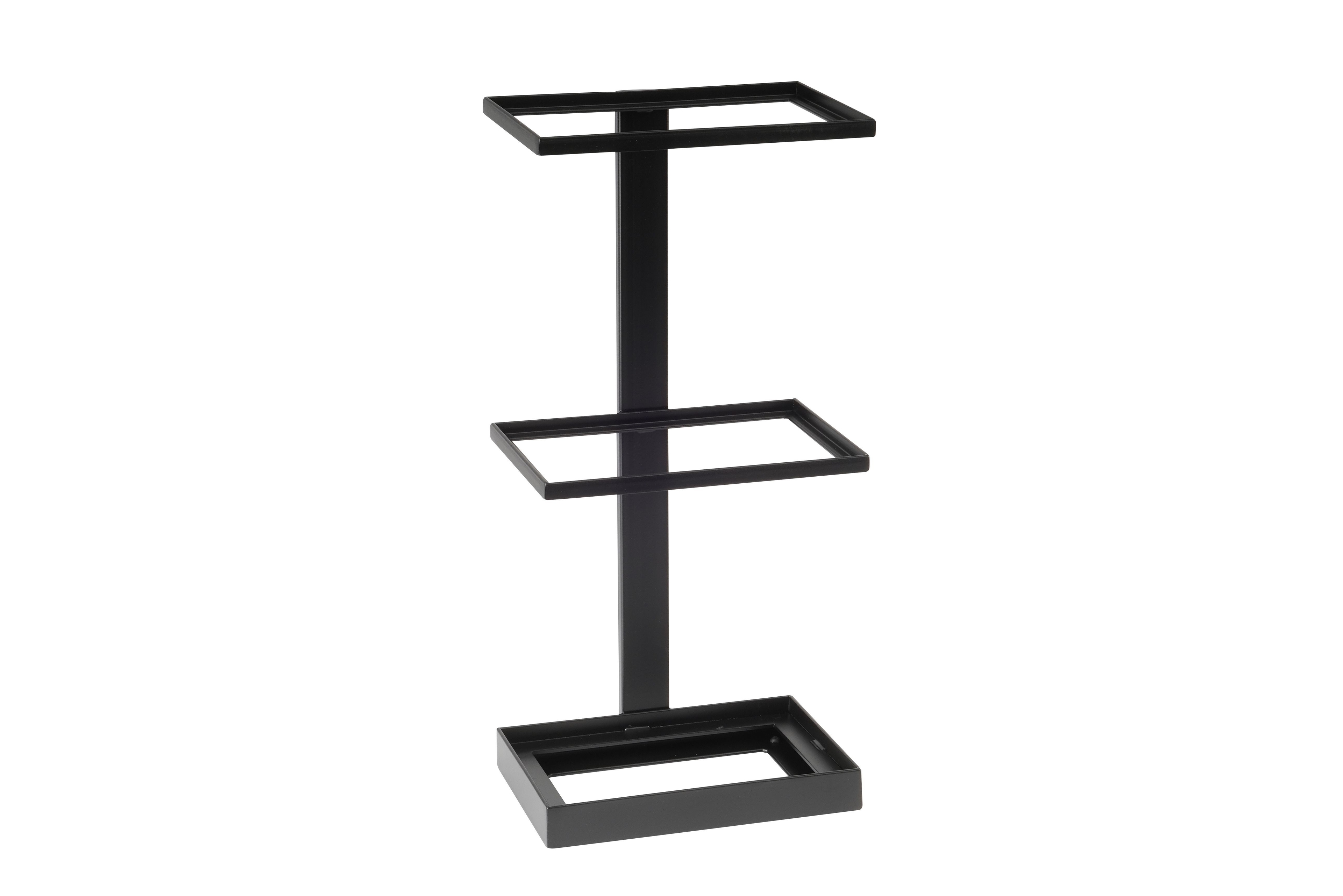 Cal Mil 3-Tier Black Metal Merchandising Stand, 9.5 inch Width x 7 inch Depth x 20.5 inch Height