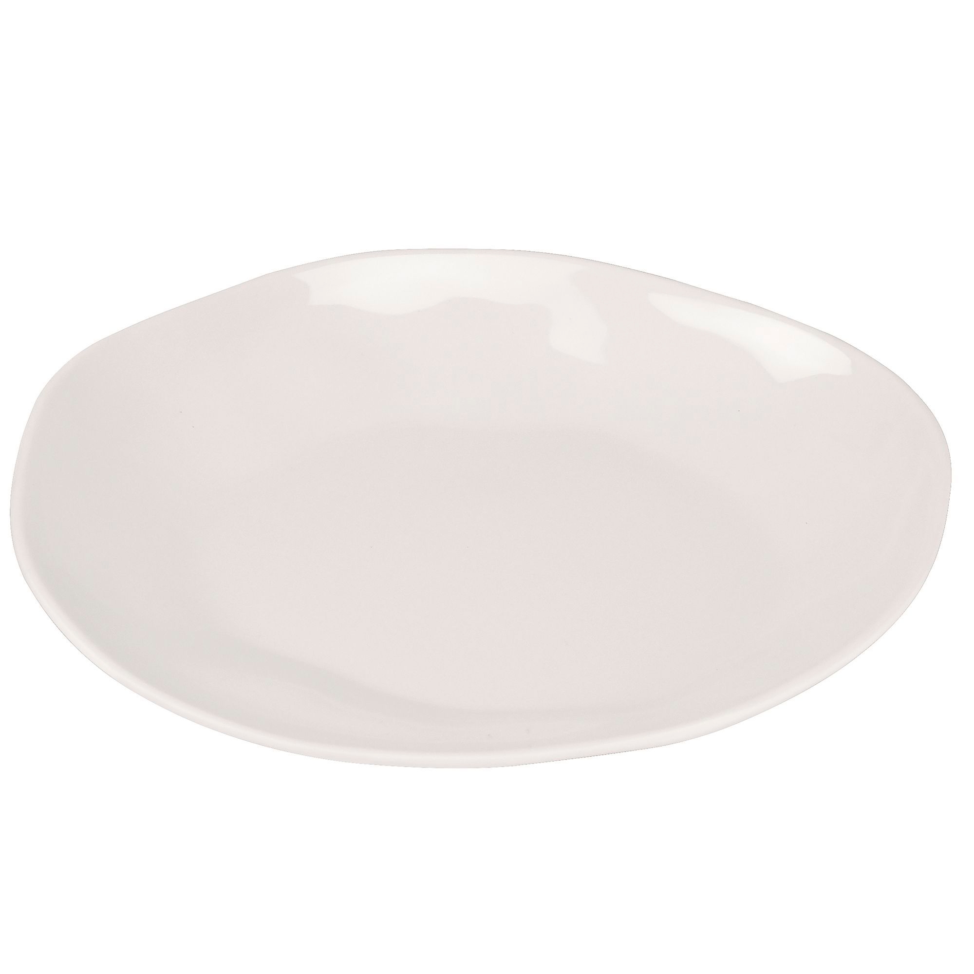 Cal Mil Marin Ivory Melamine Plate, 8.75 inch Dia. x 1.25 inch Height