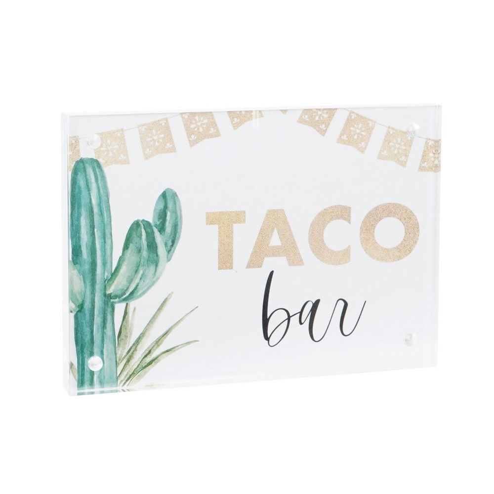 Cal-Mil Magnetic Acrylic Sign Holder, 5 inch Width x 7 inch Depth x 1 inch Height
