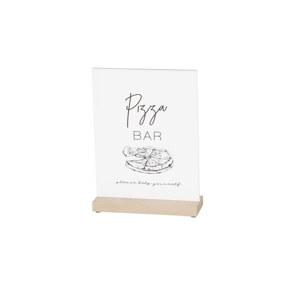 Cal-Mil Blonde Sign Holder, 8.5 inch Width x 11 inch Height