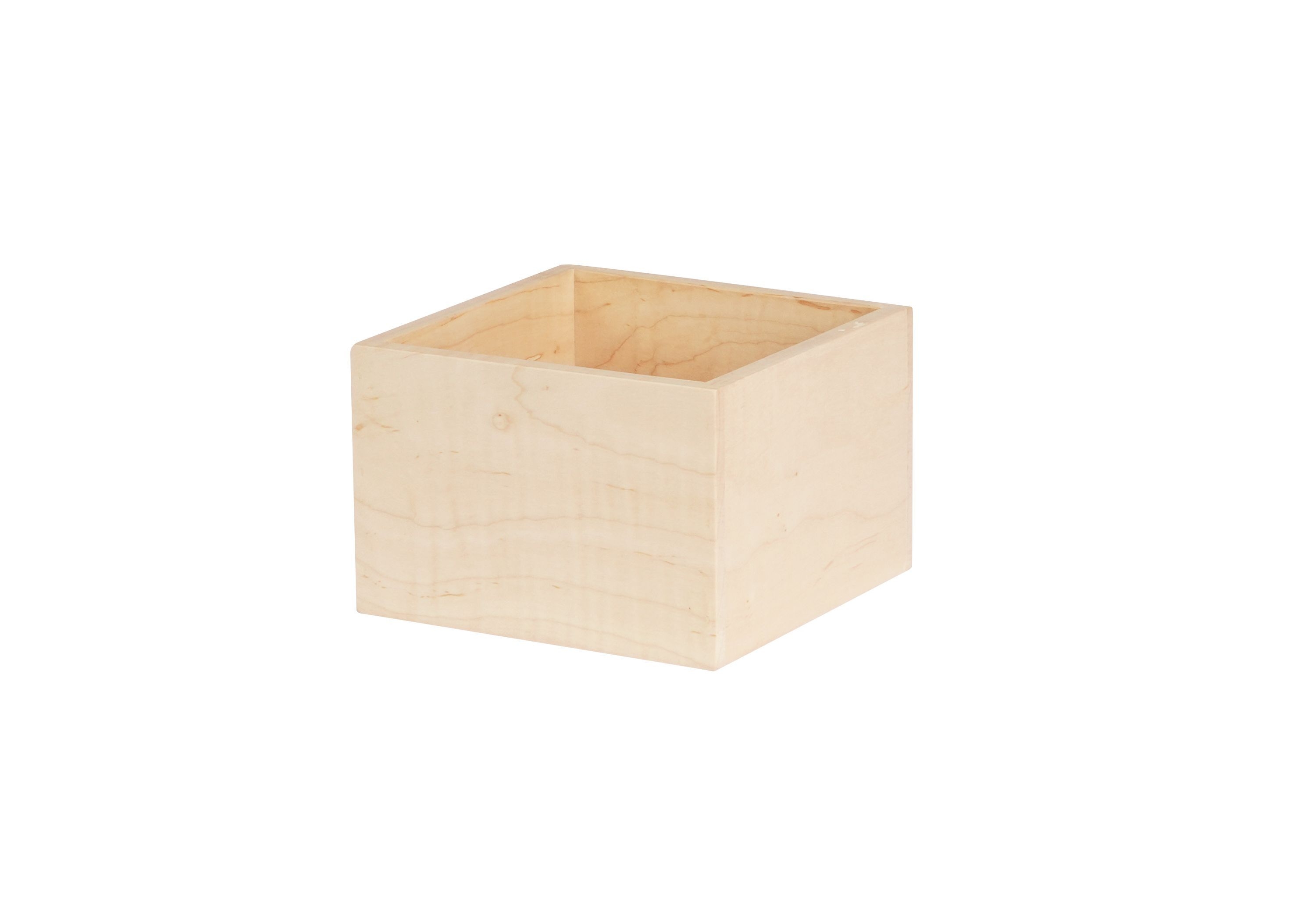 Cal Mil Blonde Merchandiser Box, 4 inch Width x 4 inch Depth x 4 inch Height -- 4 per case