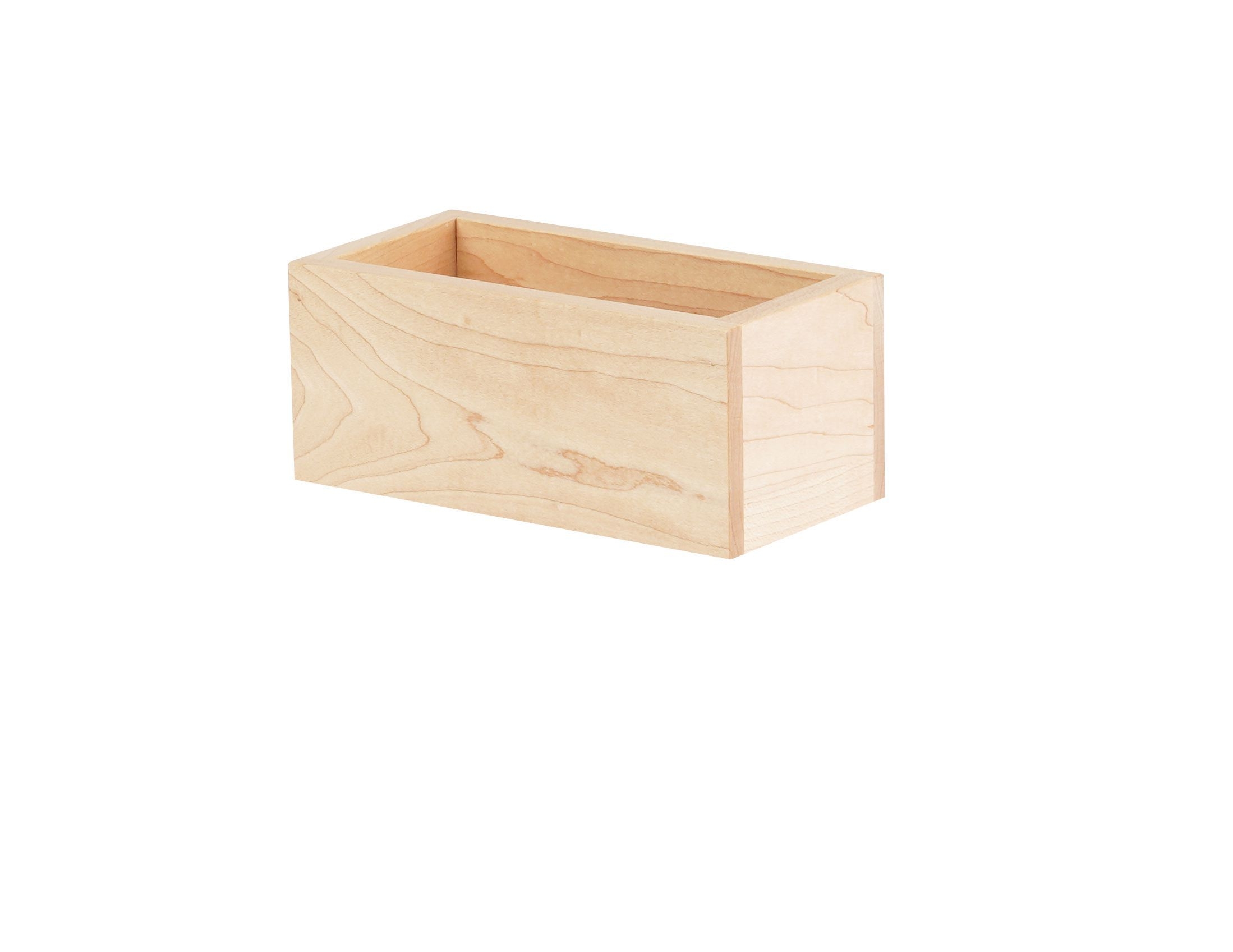 Cal Mil Blonde Merchandiser Box, 6 inch Width x 3 inch Depth x 2 inch Height -- 4 per case