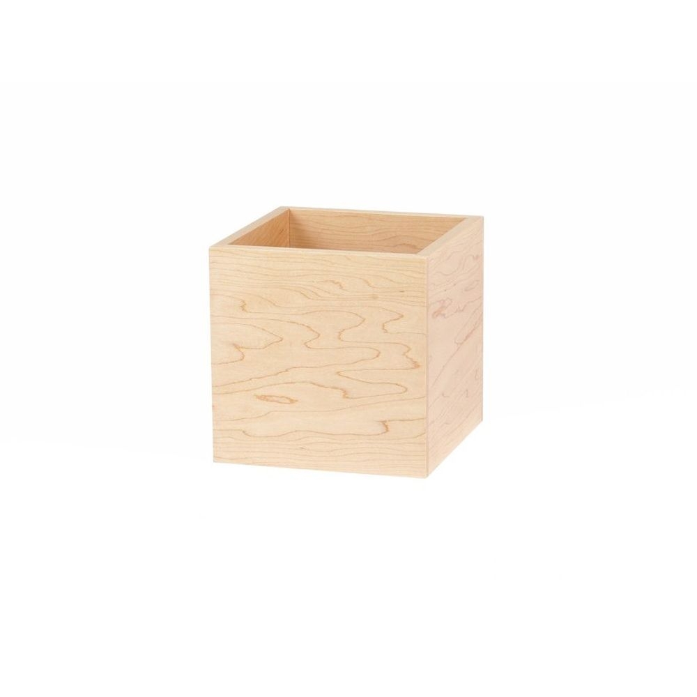 Cal-Mil Blonde Merchandiser Box, 6 inch Width x 6 inch Depth x 6 inch Height -- 4 per case
