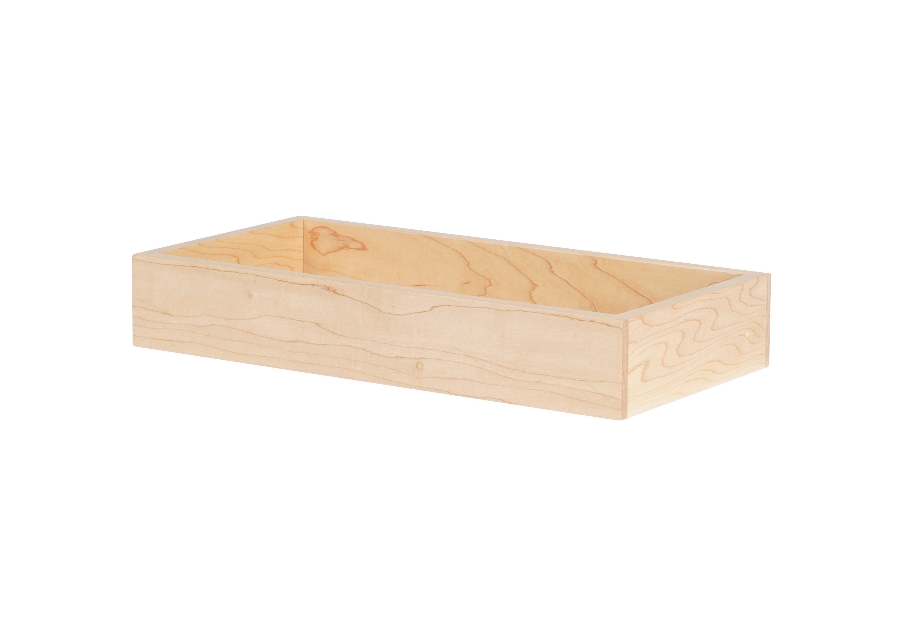 Cal Mil Blonde Merchandiser Box, 6 inch Width x 9 inch Depth x 2 inch Height