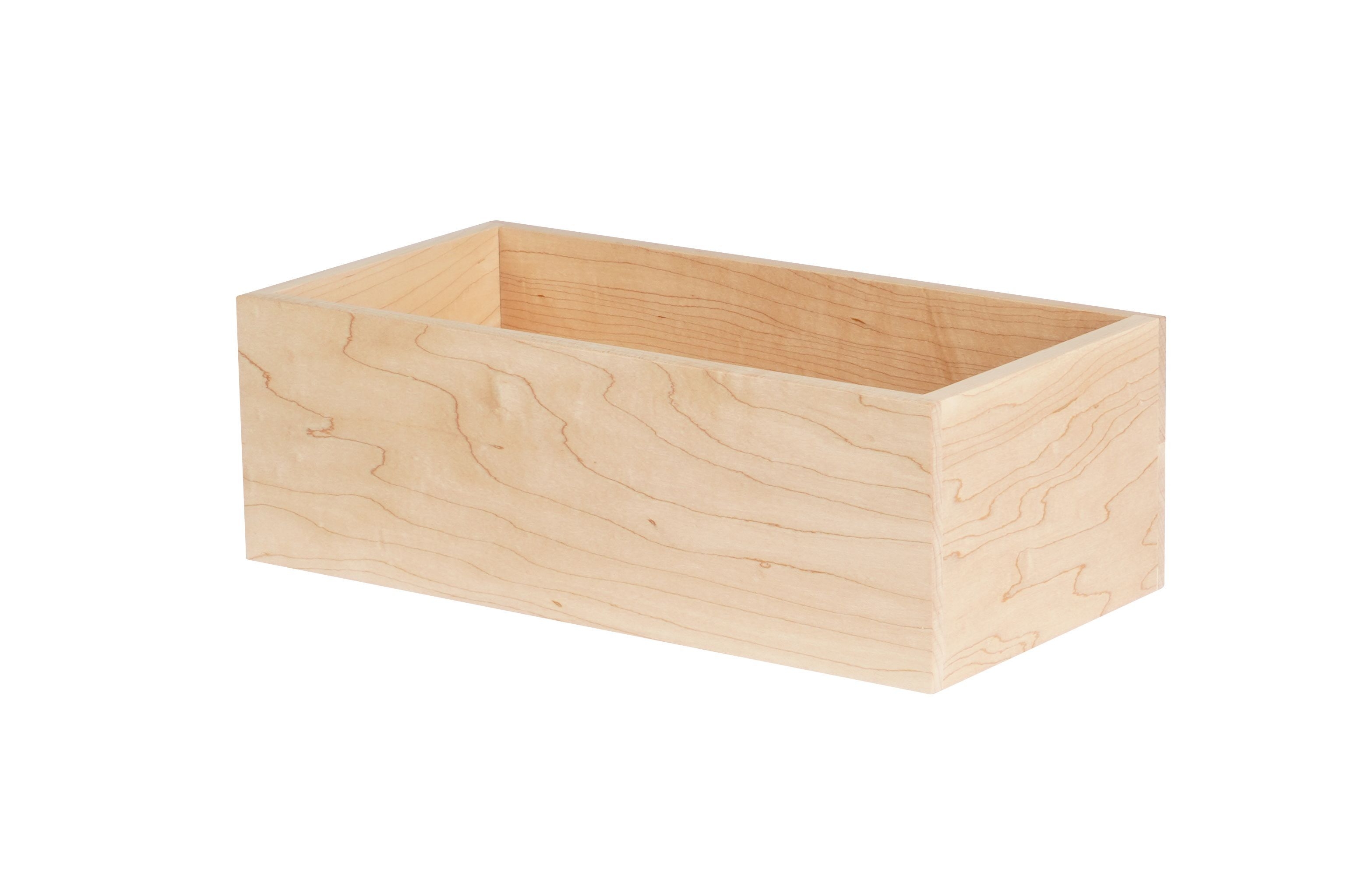Cal Mil Blonde Merchandiser Box, 6 inch Width x 9 inch Depth x 4 inch Height