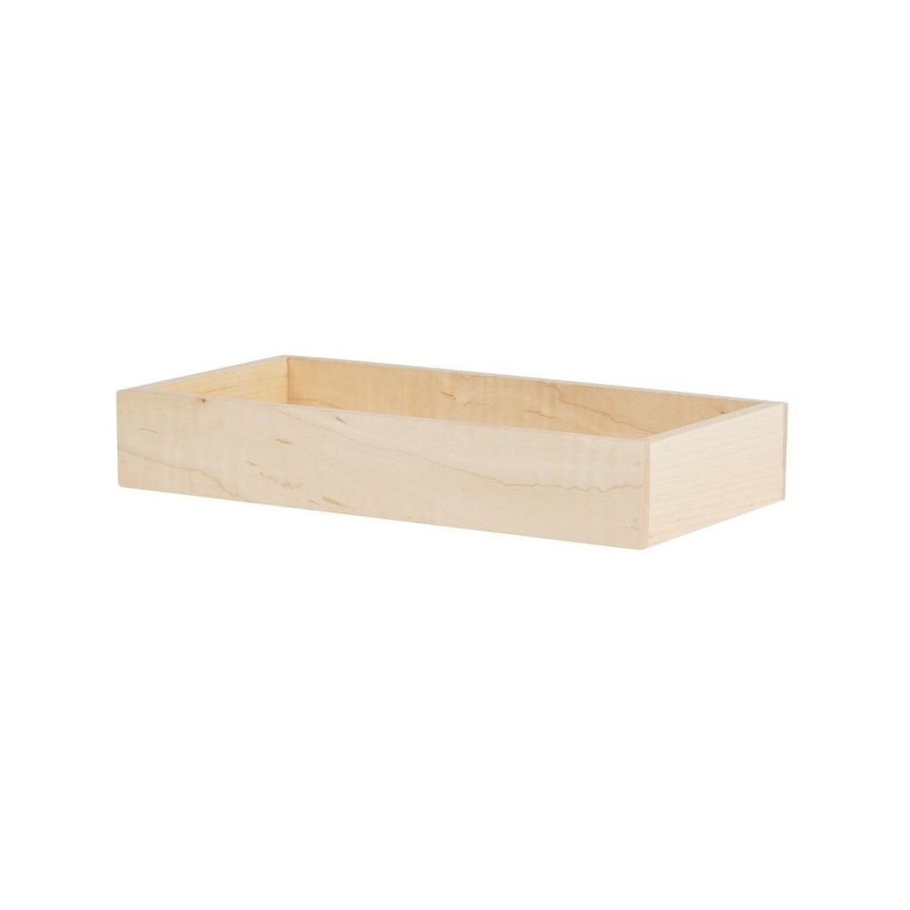 Cal-Mil Blonde Merchandiser Box, 6 inch Width x 12 inch Depth x 2 inch Height -- 4 per case