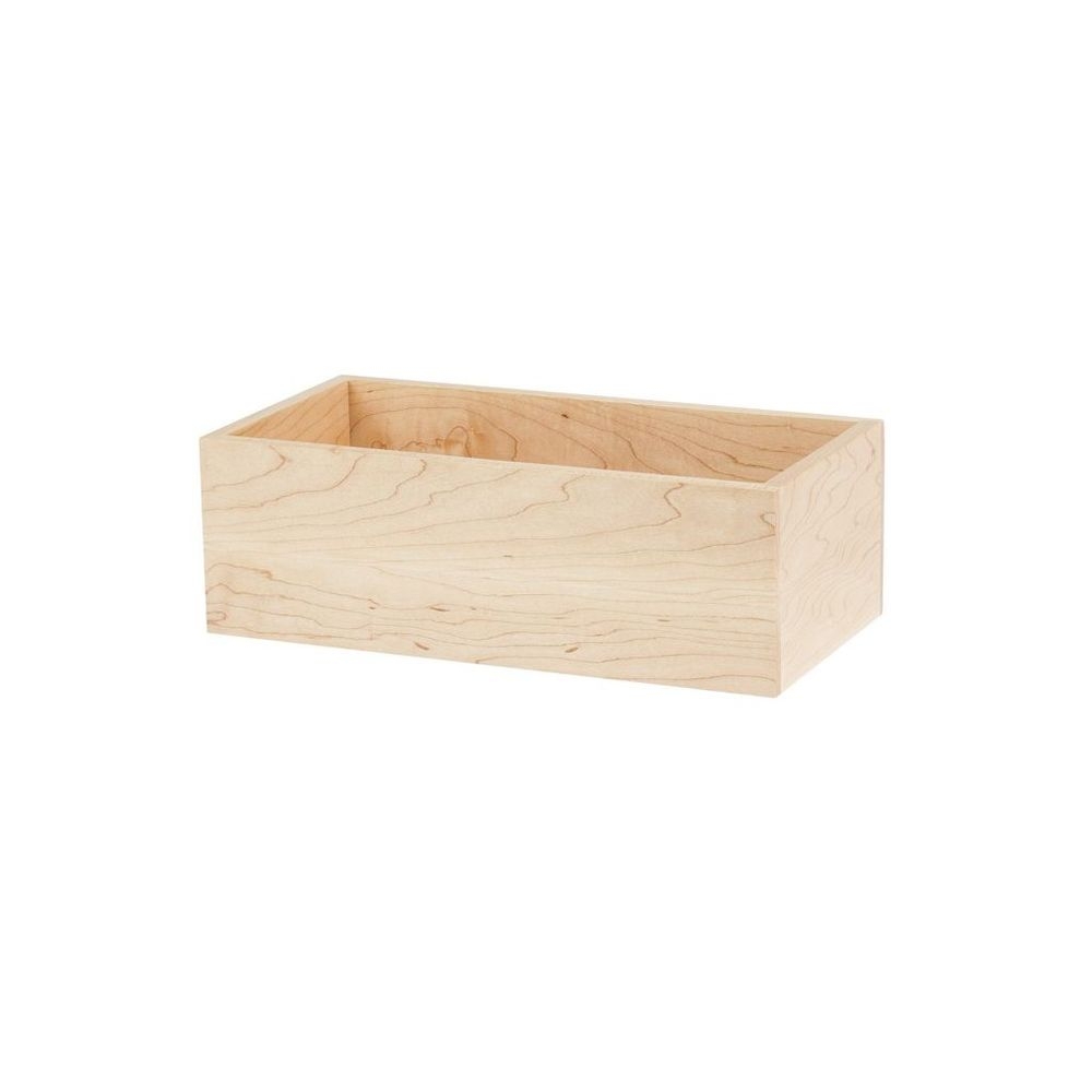Cal-Mil Blonde Merchandiser Box, 6 inch Width x 12 inch Depth x 4 inch Height -- 4 per case