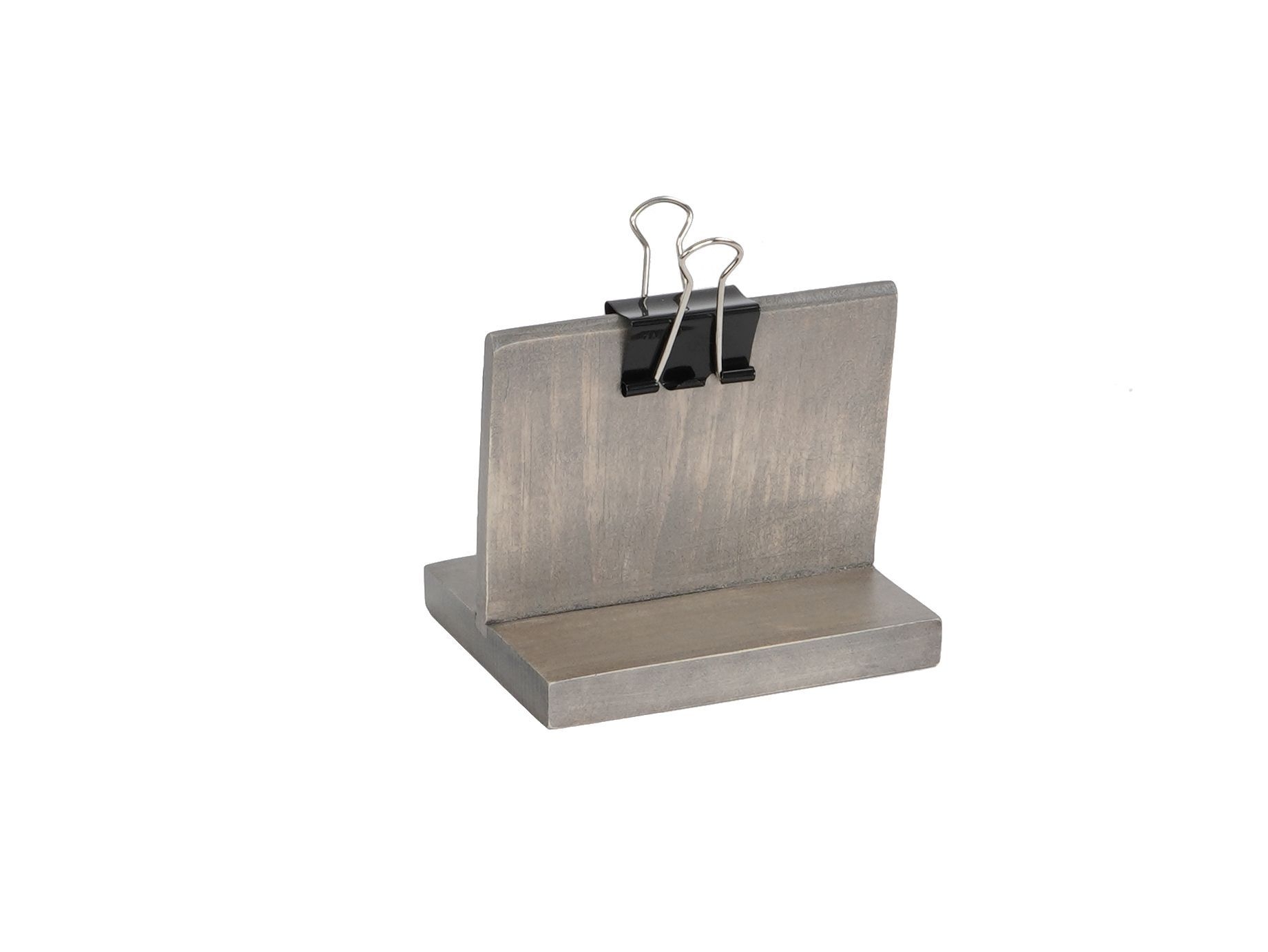 Cal Mil Aspen Clipboard Sign Holder, 4 inch Width x 2 inch Depth x 3.25 inch Height