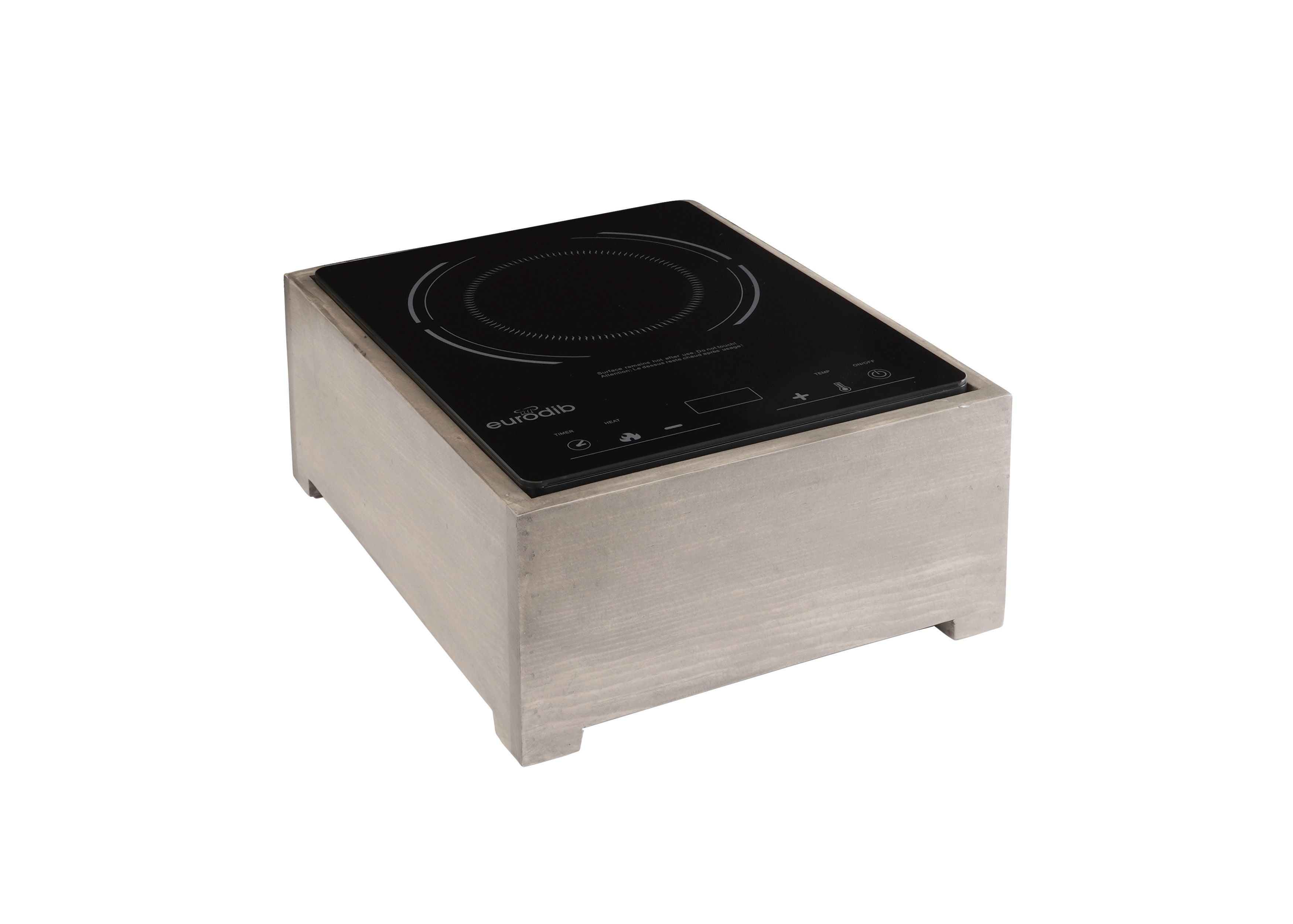 Cal Mil Aspen Induction Unit, 12.75 inch Width x 15.875 inch Depth x 7.125 inch Height