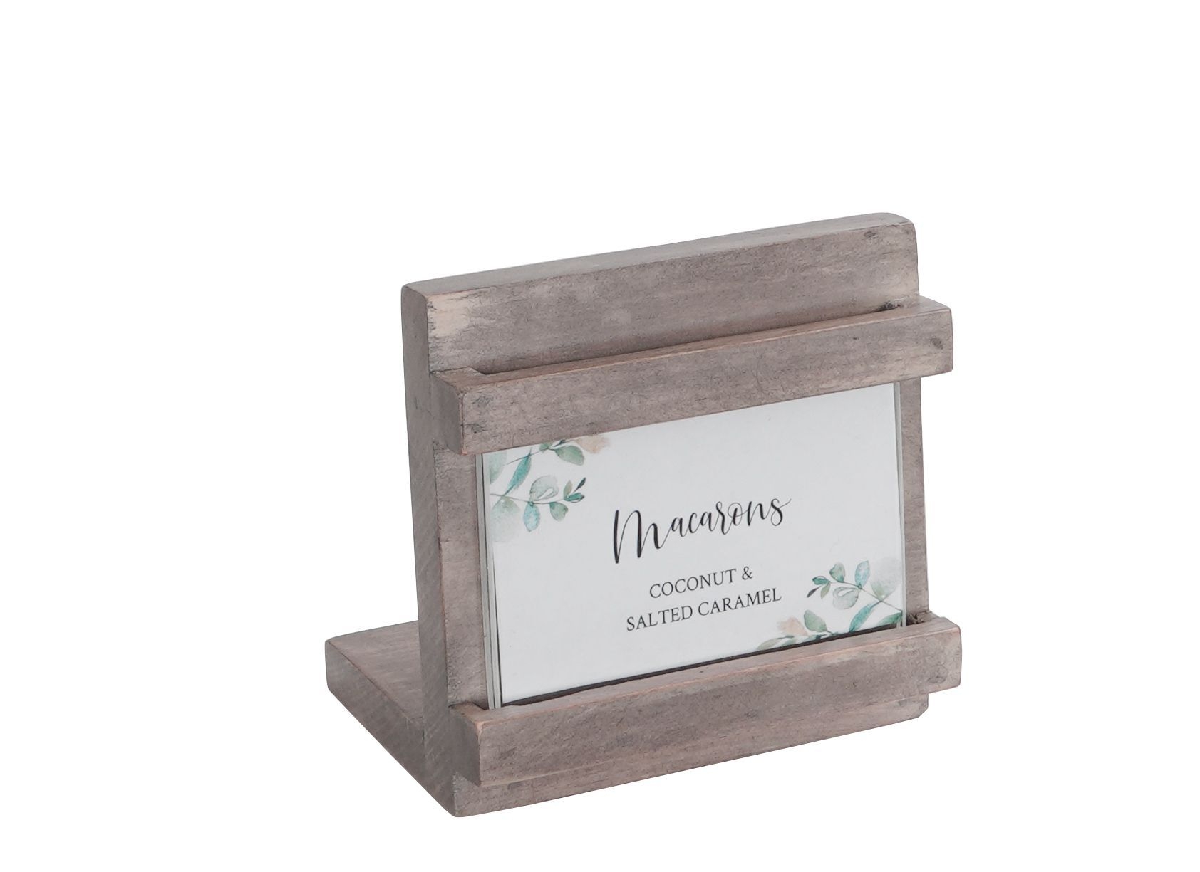 Cal Mil Aspen Sign Holder, 4.25 inch Width x 2.5 inch Height