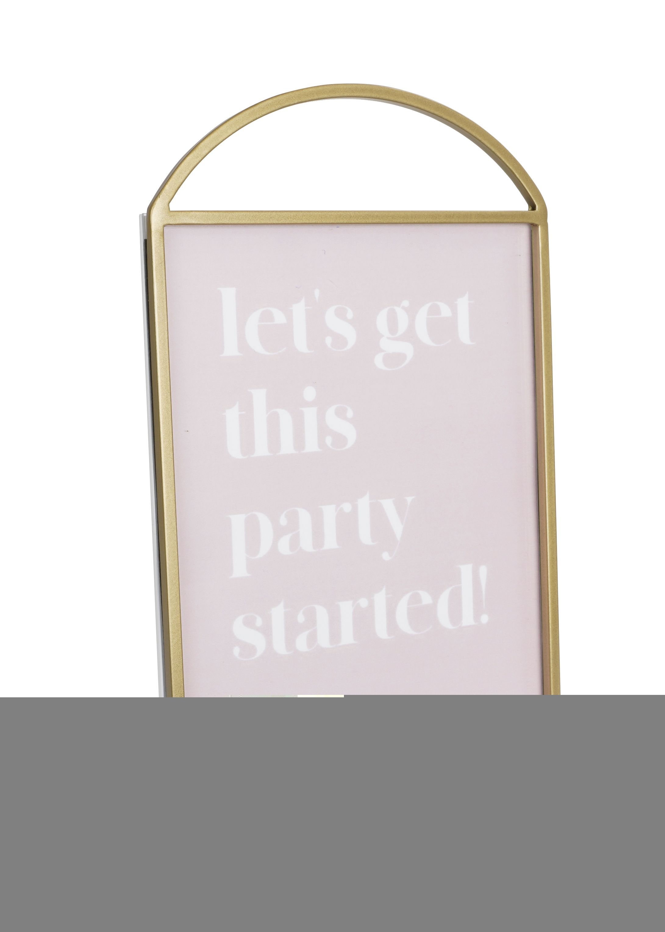 Cal Mil Heritage Arched Sign Holder, 8.5 inch Width x 11 inch Depth