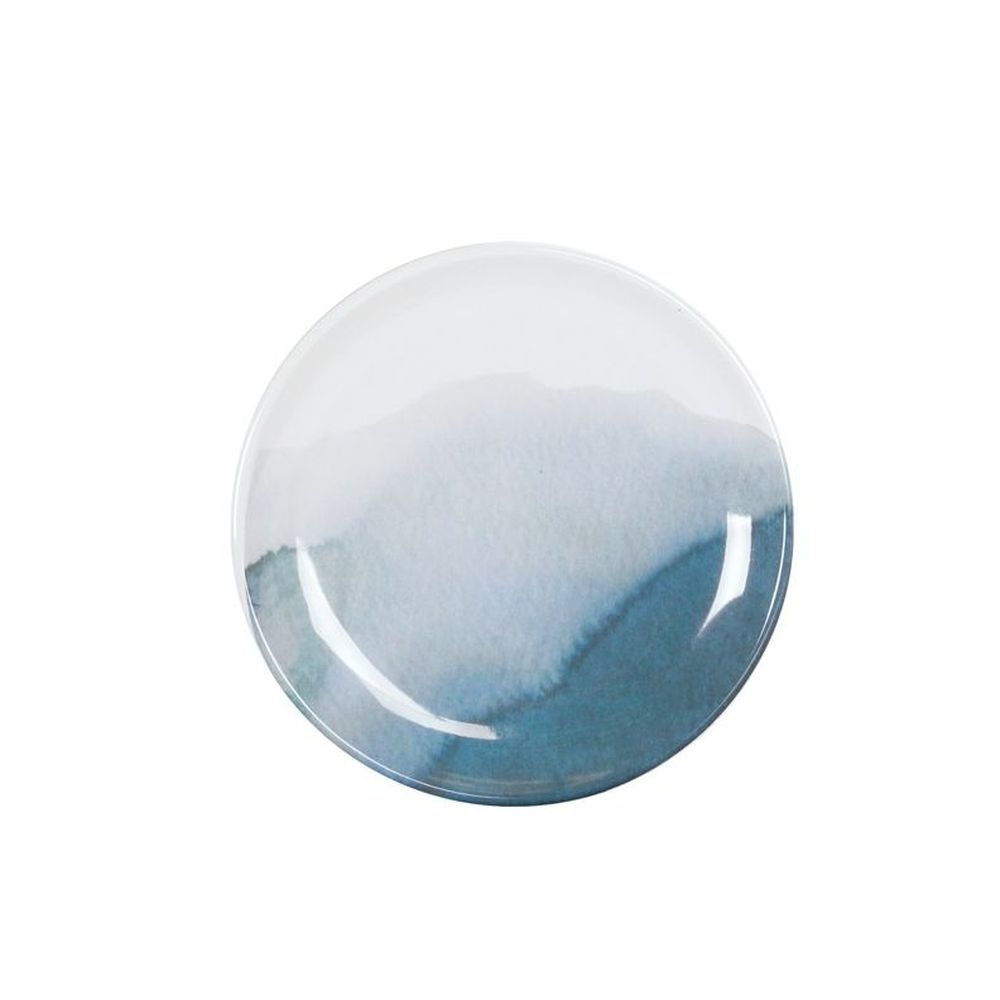 Cal-Mil Pacifica Melamine Plate, 7 inch Dia. x 0.75 inch Height