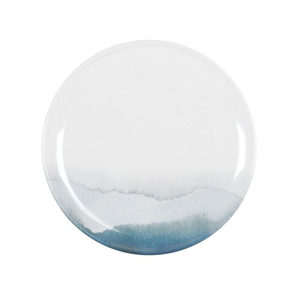 Cal-Mil Pacifica Melamine Plate, 10.75 inch Dia. x 0.75 inch Height