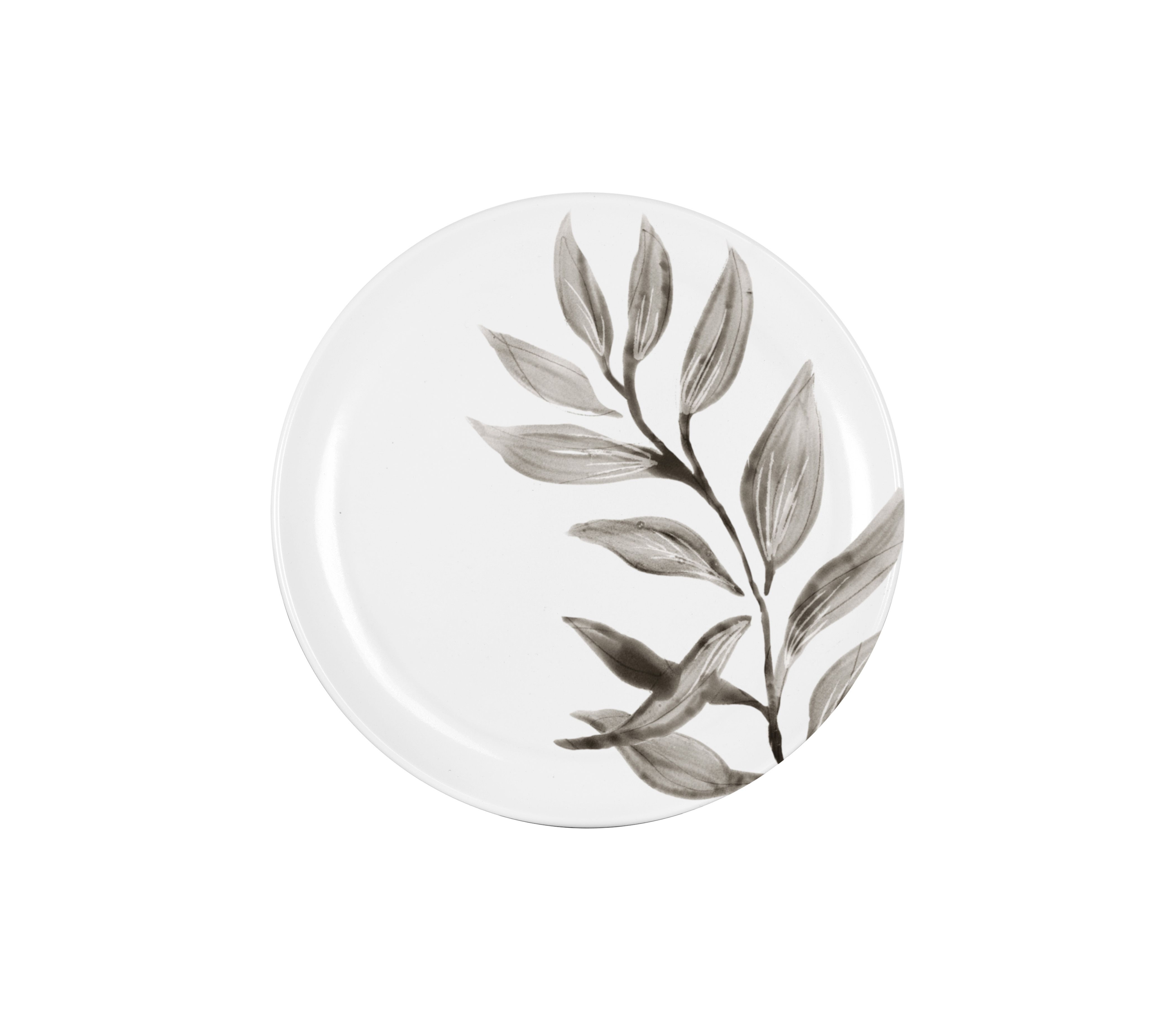 Cal Mil Botanica Melamine Plate, 7 inch Dia. x 0.75 inch Height