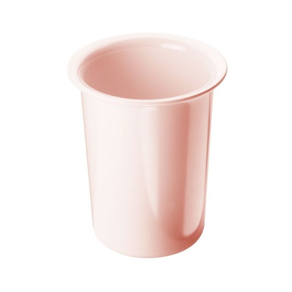 Cal-Mil Blush Solid Melamine Cylinder, 4.50 x 4.50 x 5.50 inch