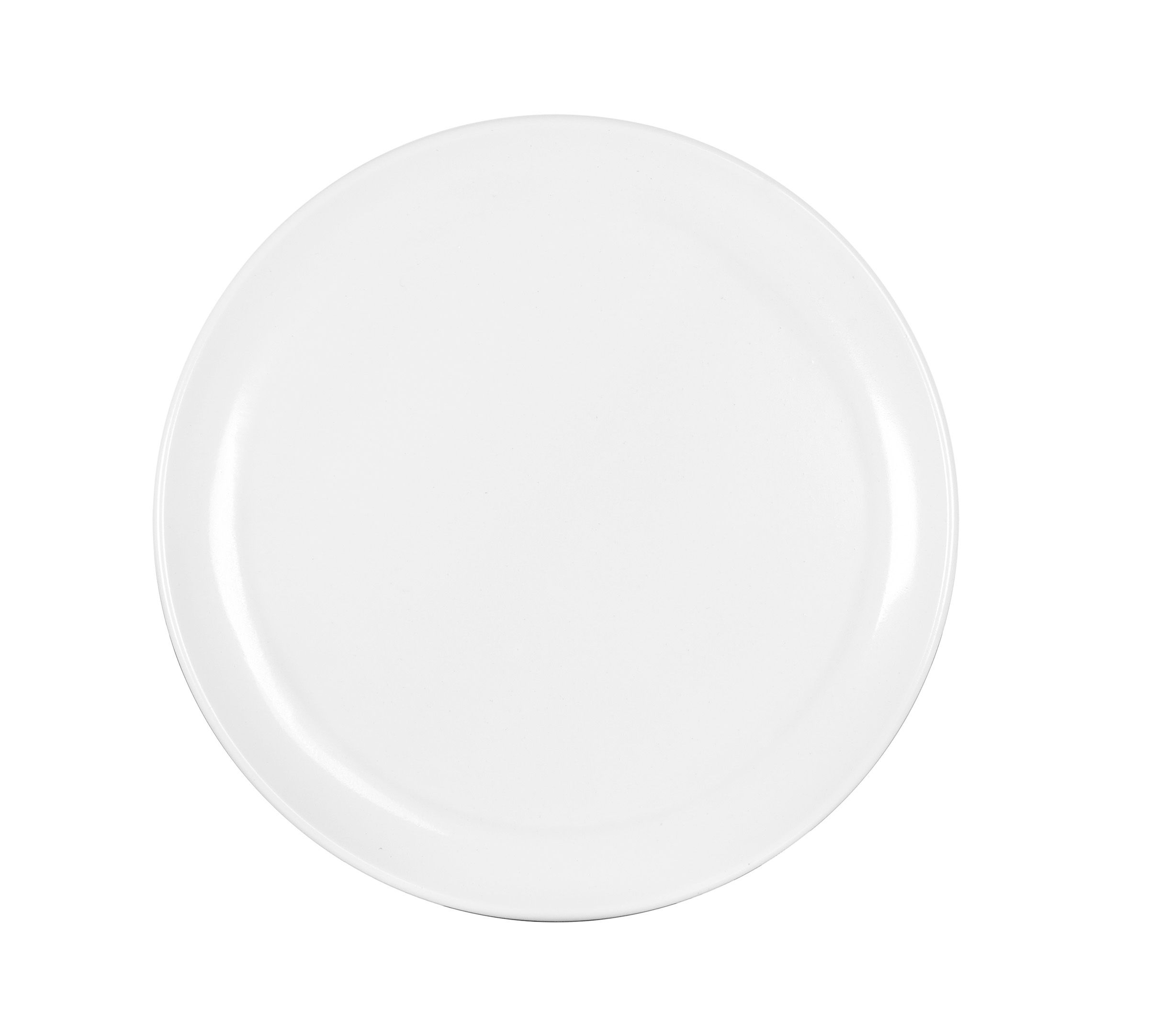 Cal Mil Blanca White Melamine Plate, 7 inch Dia. x 0.75 inch Height