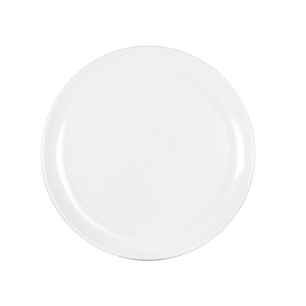 Cal-Mil Blanca White Melamine Plate, 7 inch Dia. x 0.75 inch Height