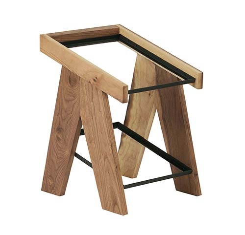 Cal Mil Sydney Walnut 2 Tier Merchandiser, 12.5 inch Width x 14 inch Depth x 17.5 inch Height