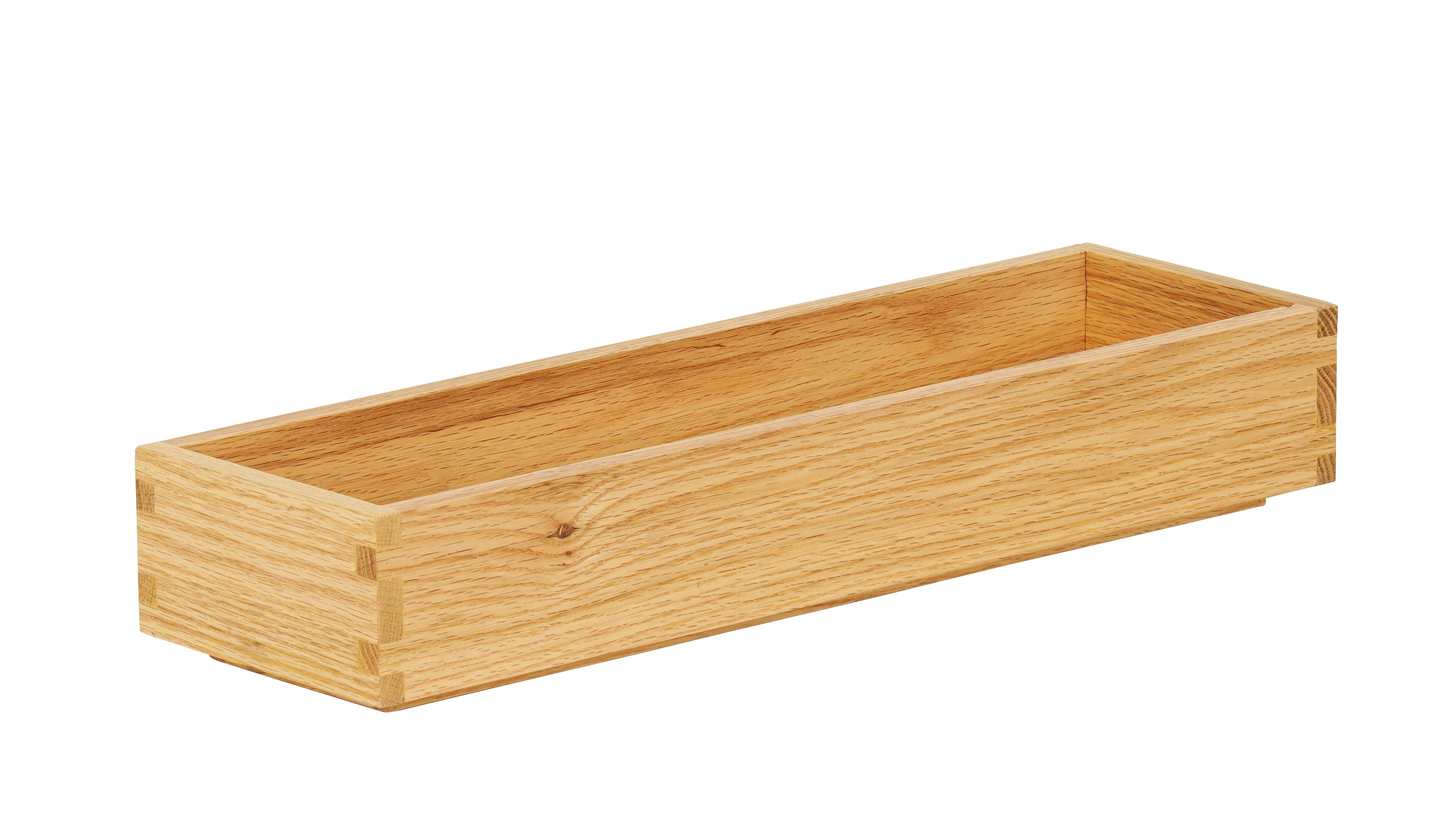 Cal Mil Sydney Oak Tray, 20 inch Width x 6 inch Depth x 3 inch Height