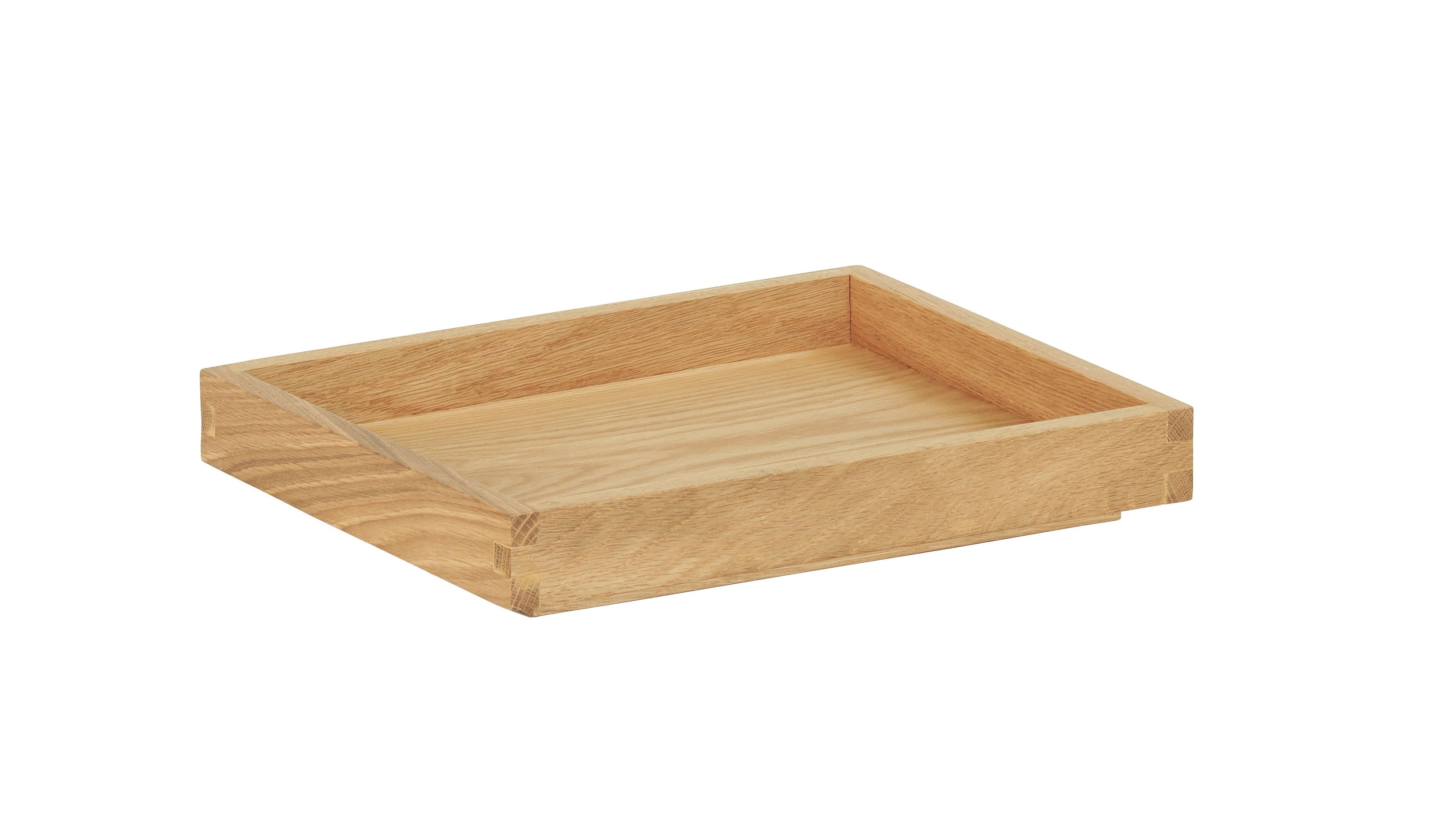 Cal Mil Sydney Oak Tray, 10 inch Width x 12 inch Depth x 1.5 inch Height