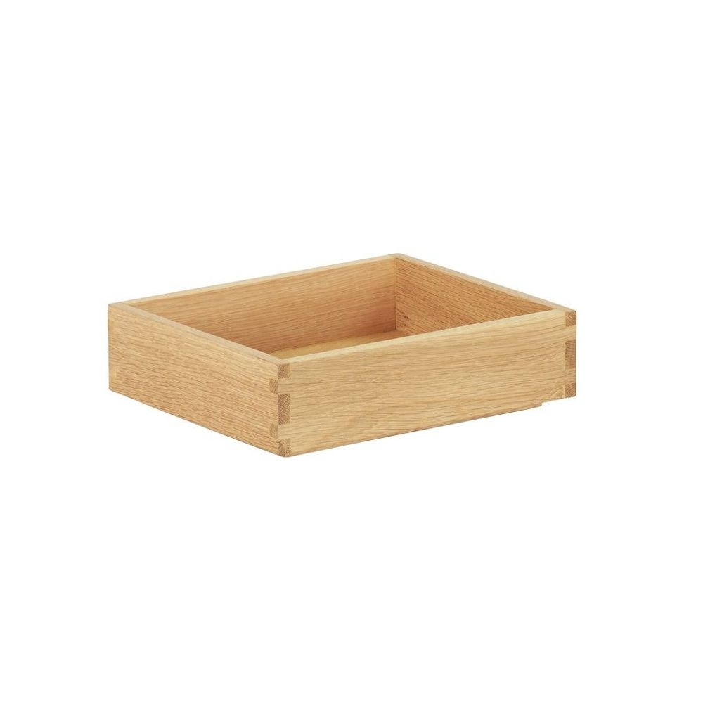 Cal-Mil Sydney Oak Tray, 10 inch Width x 12 inch Depth x 3 inch Height