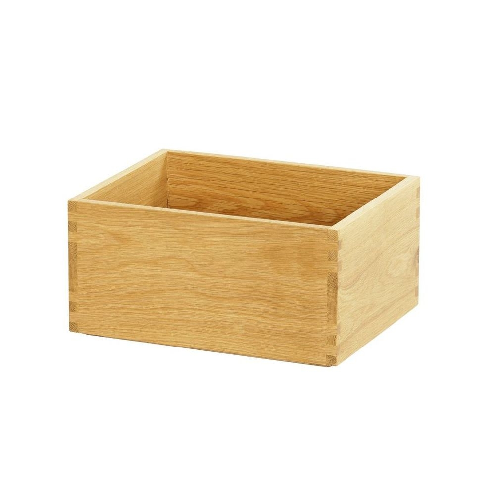 Cal-Mil Sydney Oak Tray, 10 inch Width x 12 inch Depth x 6 inch Height