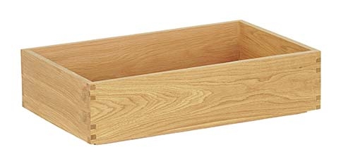 Cal Mil Sydney Oak Tray, 12 inch Width x 20 inch Depth x 6 inch Height