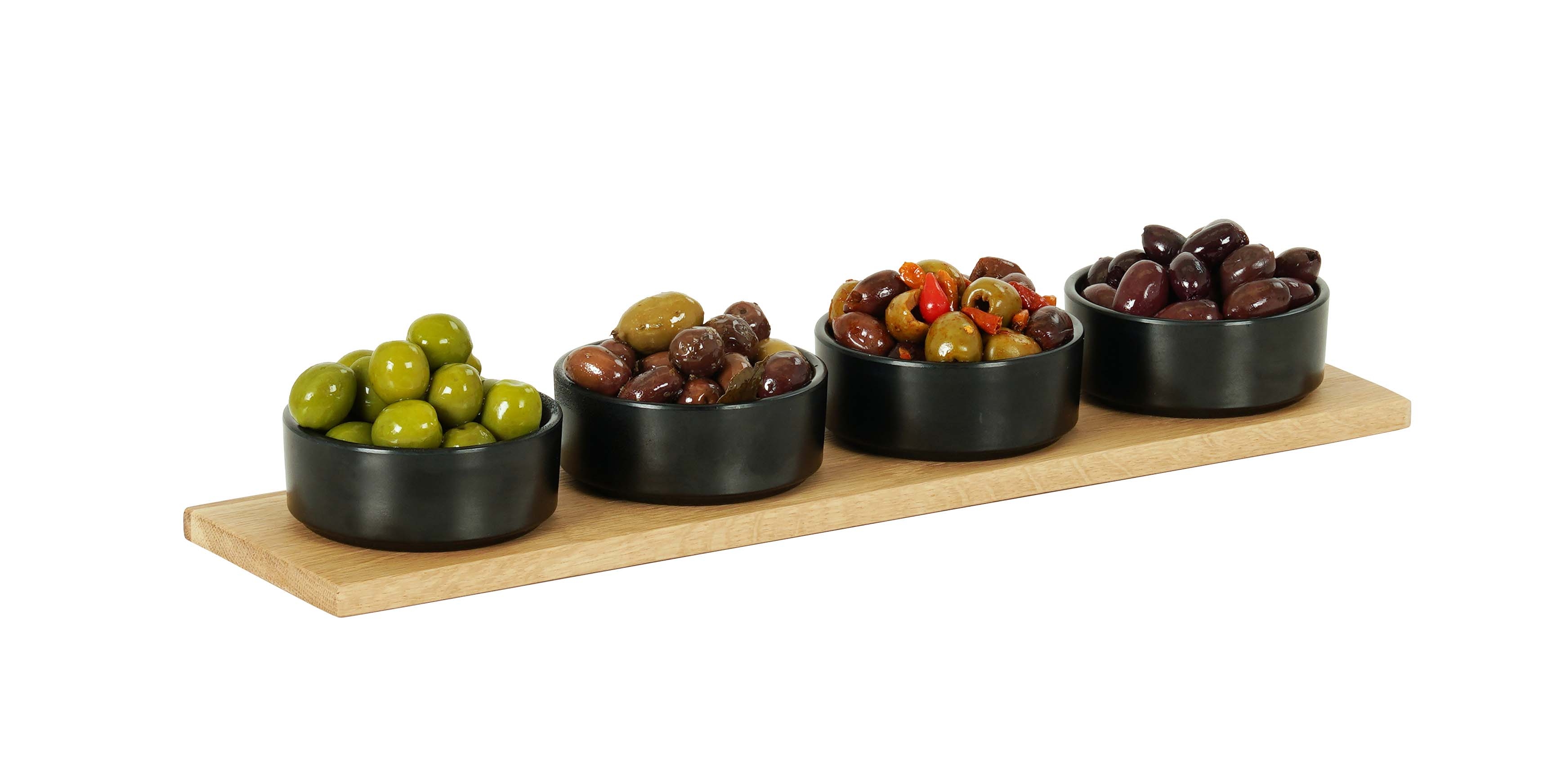 Cal Mil Sydney Oak Serving Flats, 20 inch Width x 6 inch Depth x 0.75 inch Height