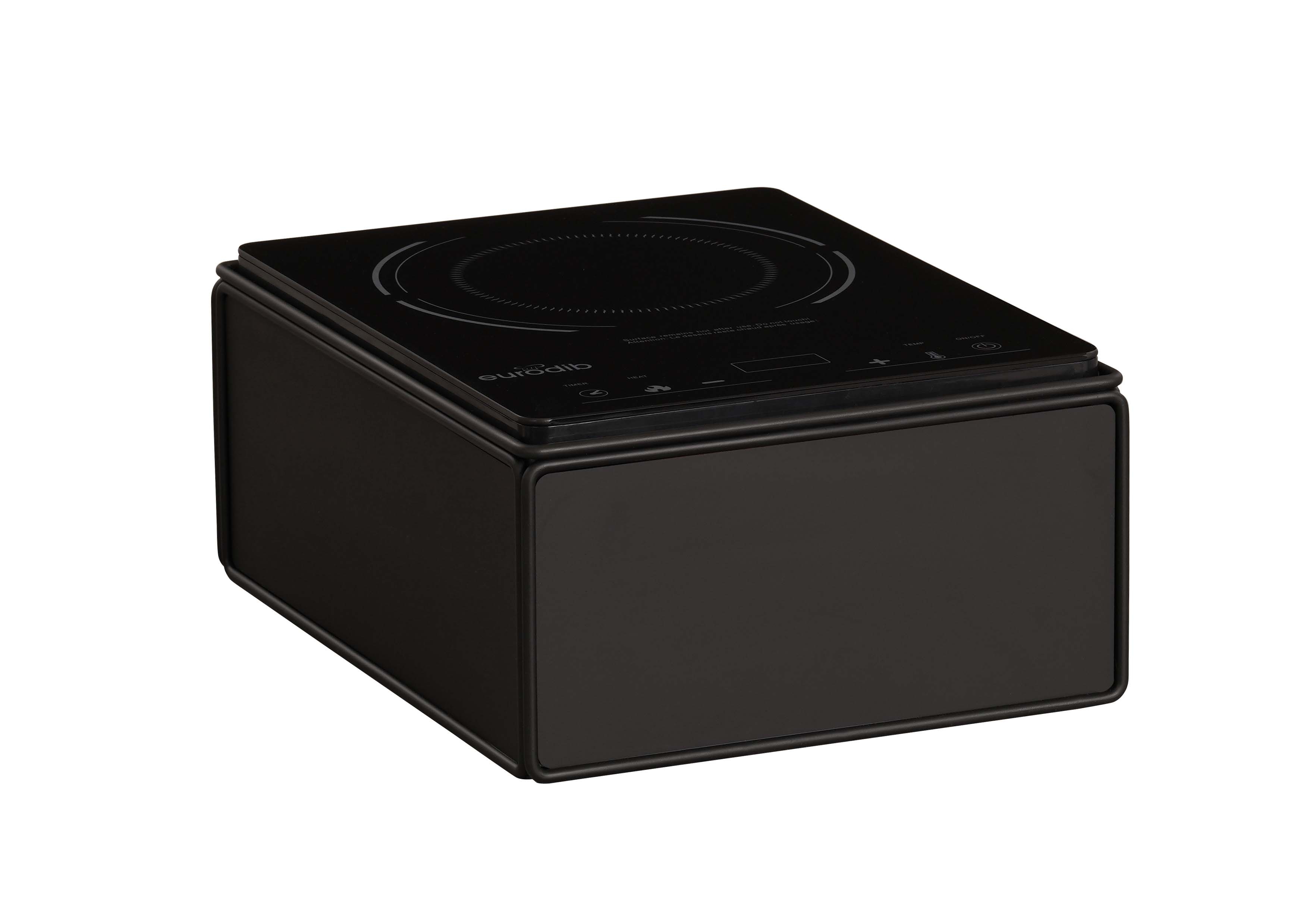 Cal Mil Onyx Induction Unit, 12 inch Width x 15.375 inch Depth x 7 inch Height
