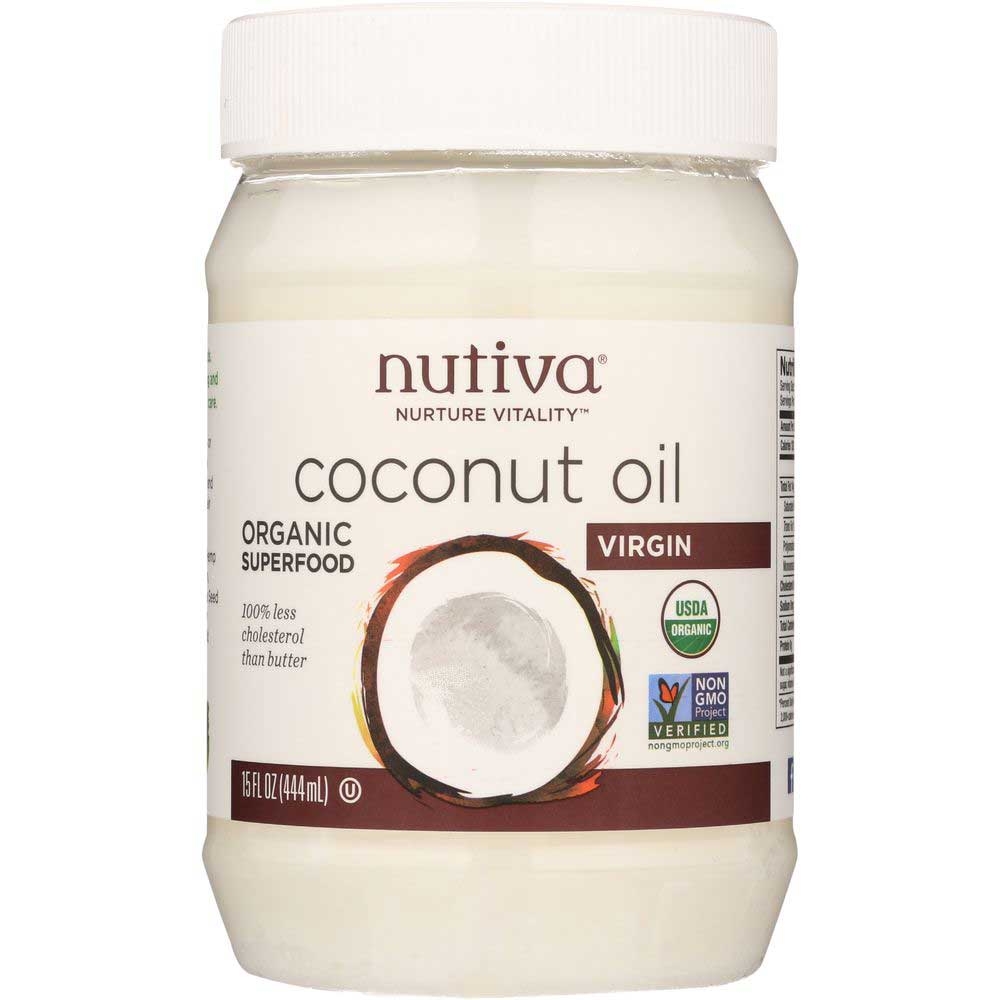 Nutiva Organic Extra Virgin Coconut Oil, 15 Ounce.