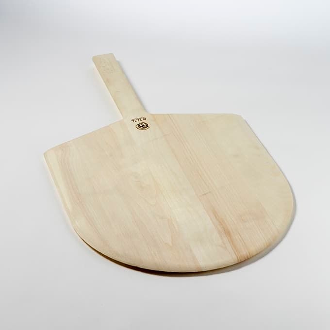 American Metalcraft Deluxe Wood Blade Short Handle Pizza Peel, 14 x 15 inch Blade