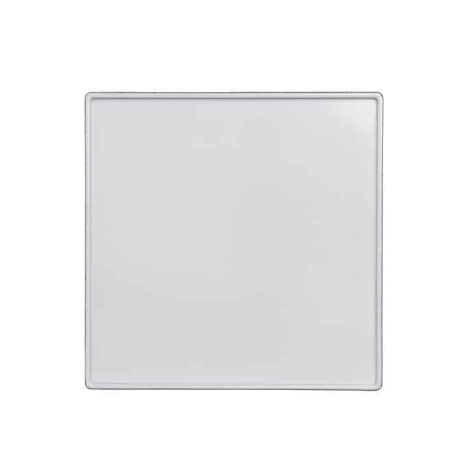 American Metalcraft Unity Collection Square Melamine Graphite Plate, 9 inch