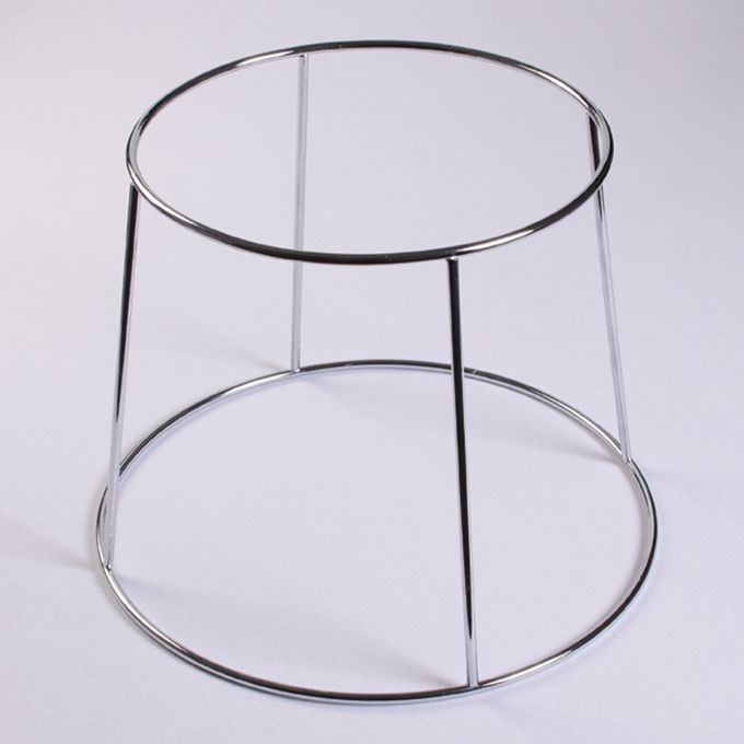 American Metalcraft Stainless Steel Large Display Rack, 7 1/2 inch Top Dia x 9 5/8 inch Bottom Dia x 7 3/8 inch
