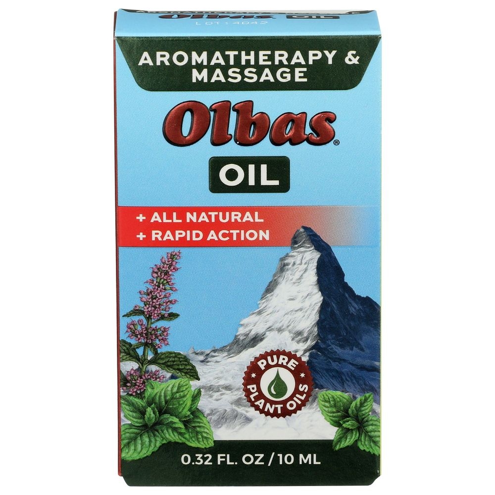 Olbas Aromatherapy Inhalant and Massage Oil, 0.32 Fluid Ounce -- 3 per case