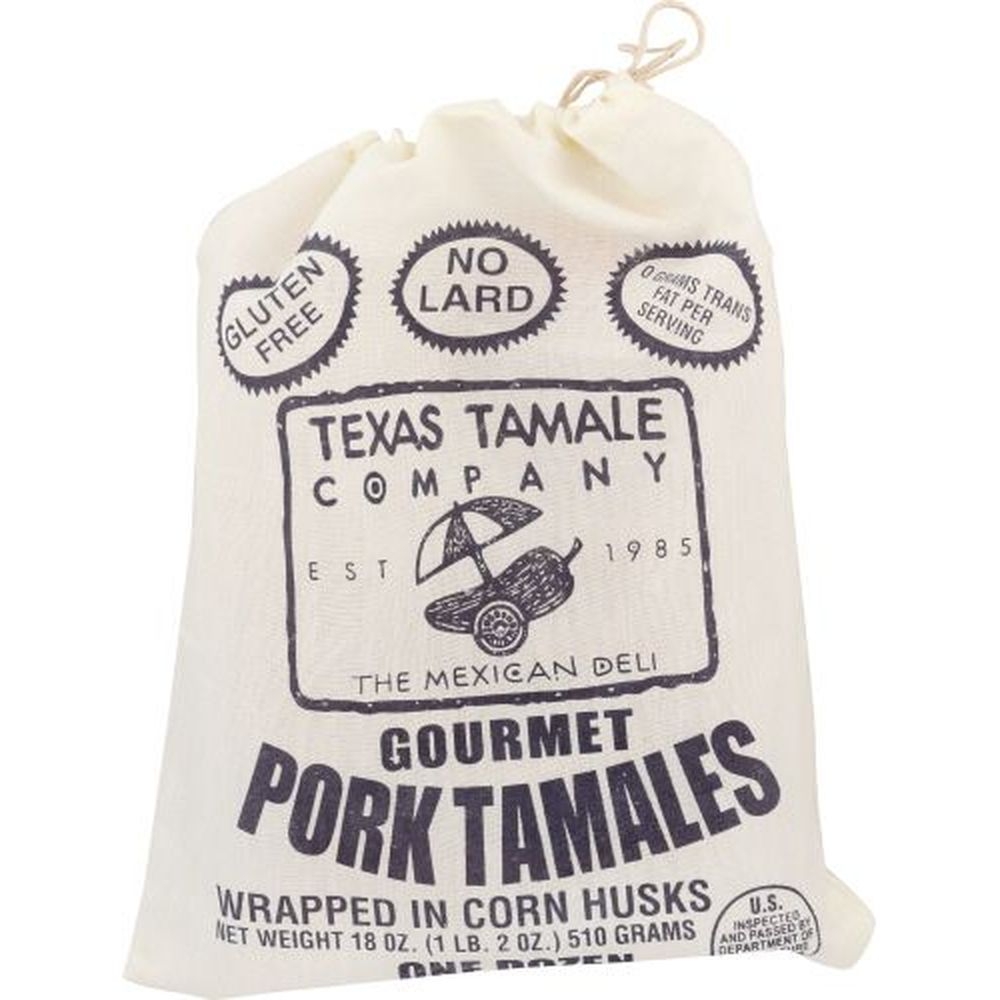 Texas Pork Tamales, 18 Ounce -- 8 per case