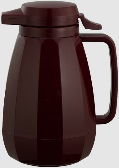 Service Ideas New Generation Burgundy Foam Insulated Server, 0.6 Liter Capacity