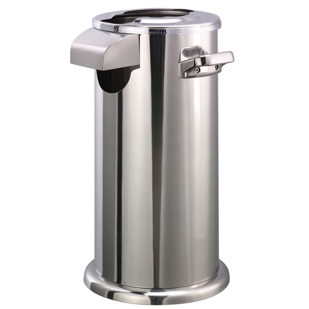 Service Ideas Stainless Steel Polished Finish Universal Airpot Cover-Up, 8 x 17 inch