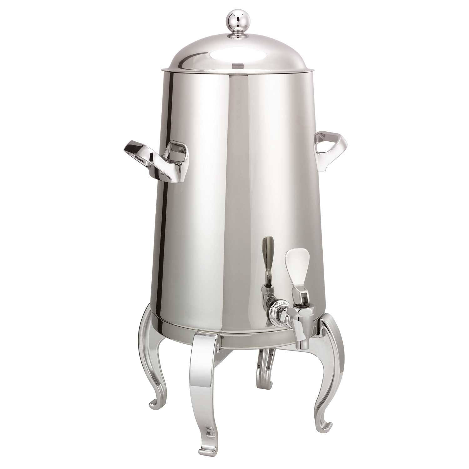 Service Ideas Flame Free Thermo-Urn Polished Stainless Regal Style Vacuum Insulated Urn, 3 Gallon Capacity