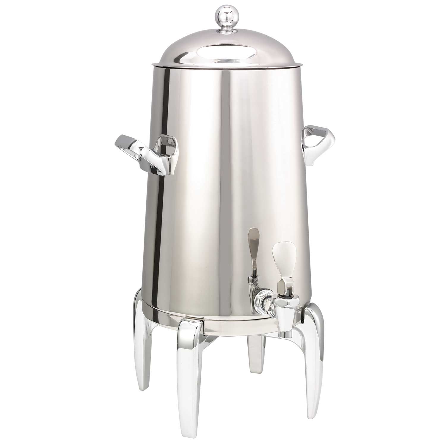 Service Ideas Flame Free Thermo-Urn Polished Stainless Modern Style Vacuum Insulated Urn, 3 Gallon Capacity