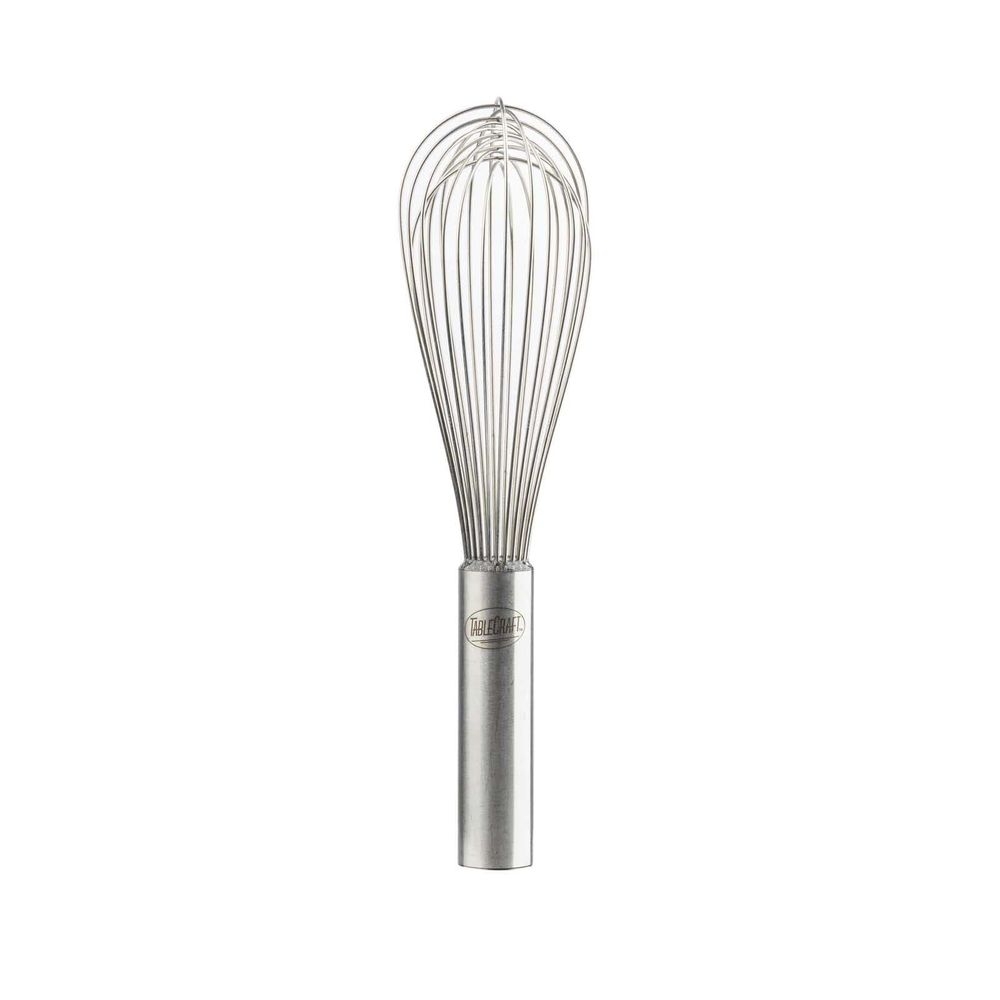 Tablecraft Stainless Steel Piano Whip, 10 inch